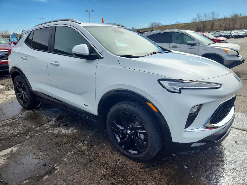 2025 Buick Encore VIN KL4AMDSL7SB022666 COPART salvage auction — HAIL, NM - CERTIFICATE OF TITLE, sold $10,800 on 2026-07-27 (photo 4)