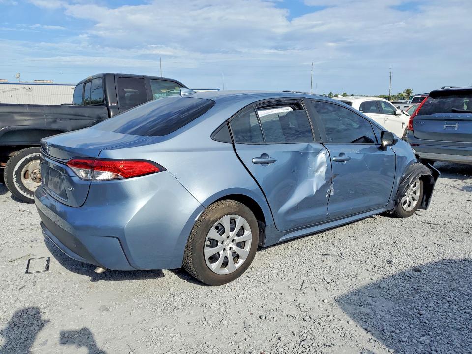 2020 Toyota Corolla VIN 5YFEPRAE3LP025095 COPART salvage auction — FRONT END, Fl - Certificate Of Destruction, sold $2,900 on 2026-07-31 (photo 3)