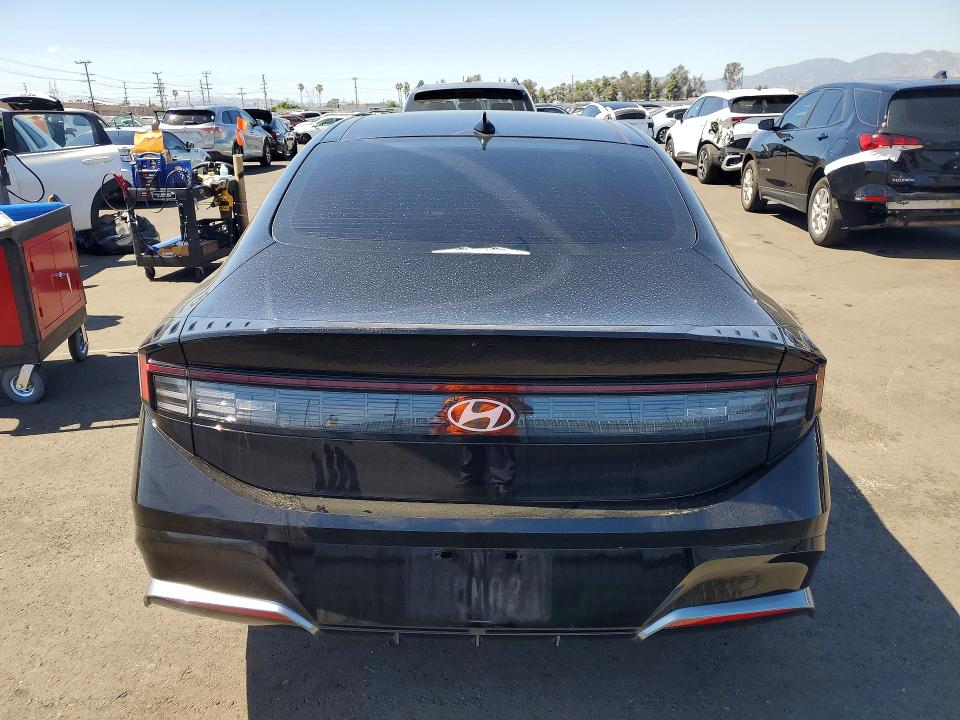 2024 Hyundai Sonata VIN KMHL14JA9RA388003 COPART salvage auction — FRONT END, Ca - Salvage Certificate, sold $5,600 on 2026-07-08 (photo 6)
