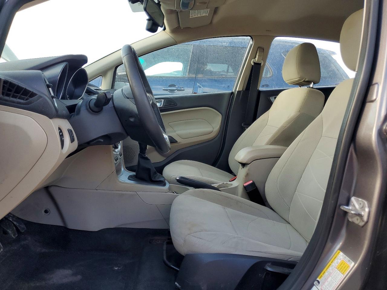 2014 Ford Fiesta VIN 3FADP4EE6EM216034 COPART salvage auction — Minor Dent/Scratches, FL - CERTIFICATE OF TITLE, sold $275 on 2026-07-01 (photo 7)