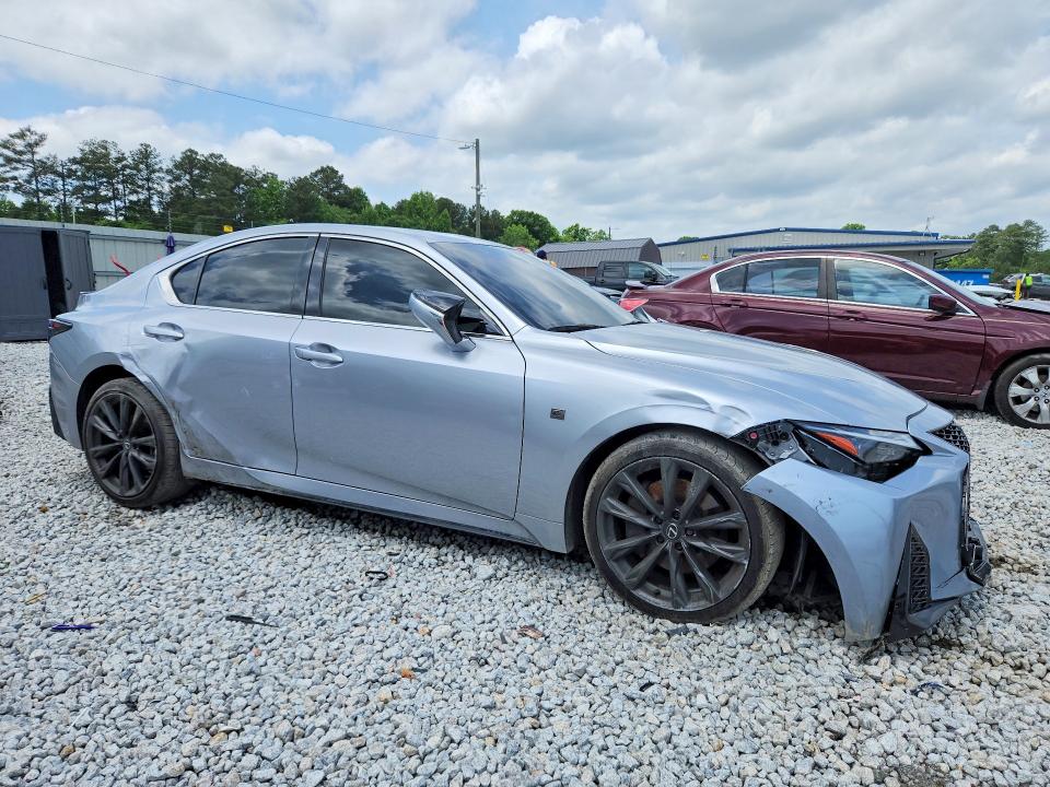 2024 Lexus Is VIN JTHBA1D2XR5131619 COPART salvage auction — FRONT END, Salvage Title, sold $925 on 2026-07-21 (photo 4)