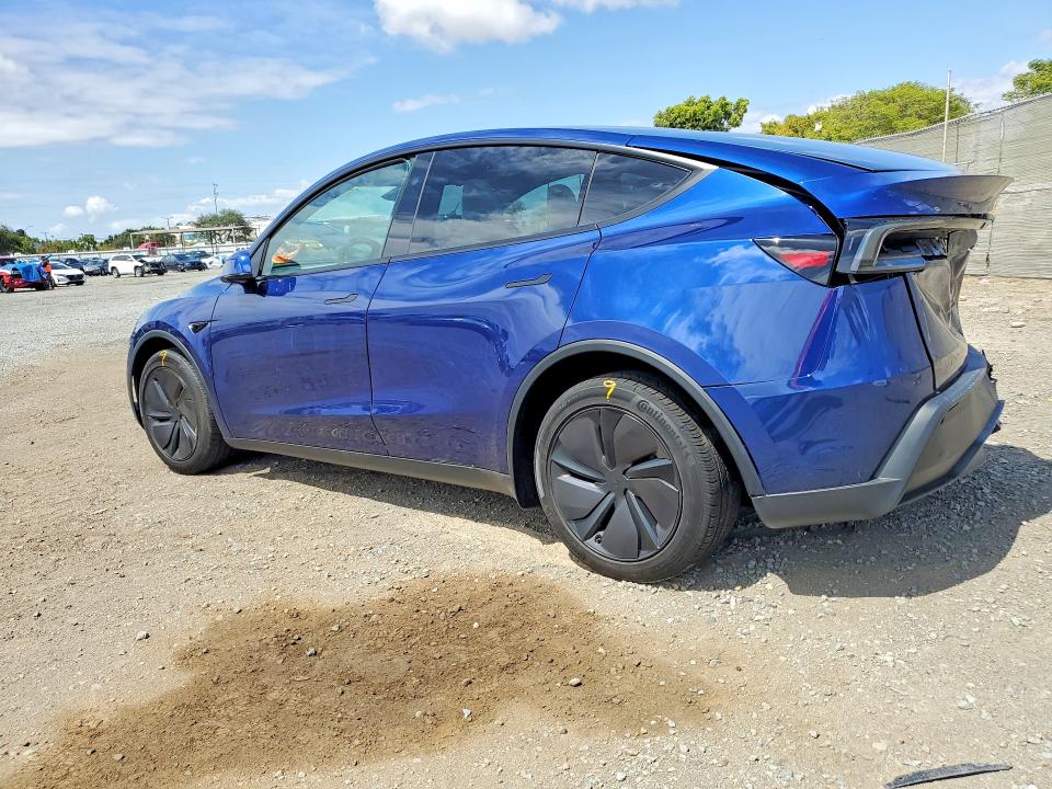 2026 Tesla Model y VIN 7SAYGDEE2TF609237 COPART salvage auction — REAR END, Ca - Salvage Certificate, sold $21,500 on 2026-07-10 (photo 2)