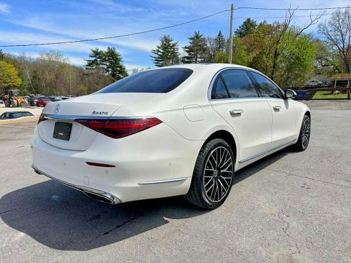 2022 Mercedes-benz S-klasse VIN W1K6G7GB3NA112840 COPART salvage auction — MINOR DENT/SCRATCHES, Va - Certificate Of Title, sold $54,500 on 2026-07-29 (photo 3)