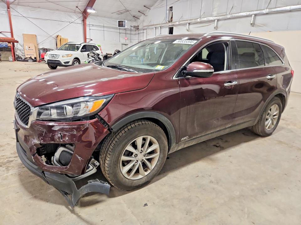 2017 Kia VIN 5XYPGDA32HG331694 COPART salvage auction — FRONT END, Vt - Cert Of Title-Salvage Vehicle, sold $2,000 on 2026-07-13 (photo 1)