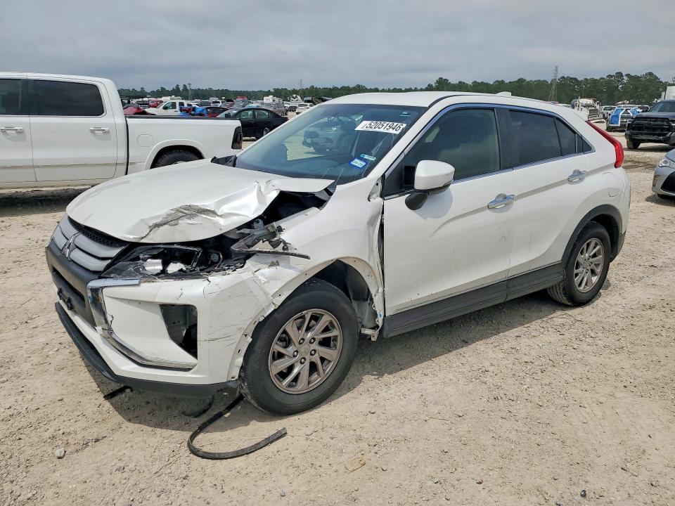 2019 Mitsubishi ECLIPSE VIN JA4AS3AA0KZ019048 COPART salvage auction — FRONT END, Tx - Salvage Vehicle Title, sold $3,450 on 2026-07-17 (photo 1)