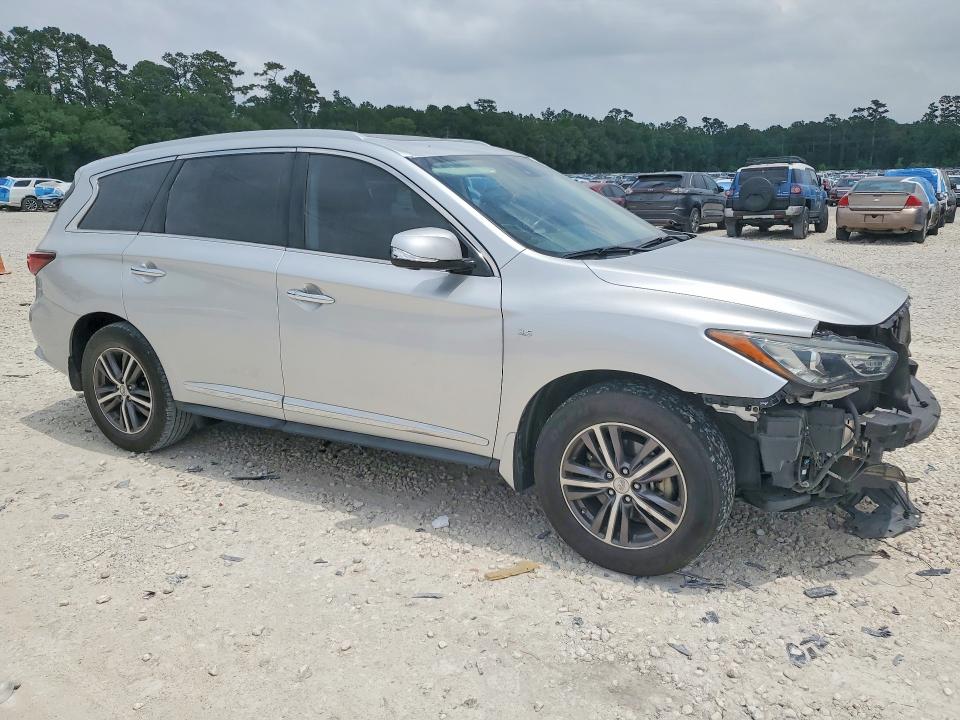 2018 Infiniti Qx60 VIN 5N1DL0MN1JC510299 COPART salvage auction — FRONT END, Tx - Certificate Of Title, sold $4,300 on 2026-07-03 (photo 4)