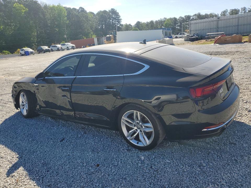 2019 Audi A5 VIN WAUBNCF50KA070915 COPART salvage auction — SIDE, Ga - Cert Of Title-Salvage, sold $6,600 on 2026-07-20 (photo 2)