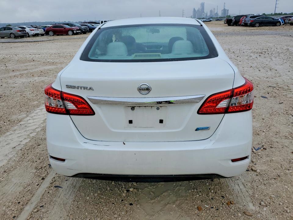 2013 Nissan Sentra VIN 3N1AB7AP6DL693154 COPART salvage auction — SIDE, Tx - Salvage Vehicle Title, sold $1,400 on 2026-07-09 (photo 6)