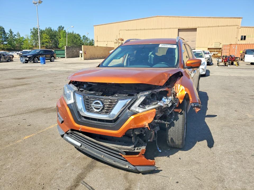 2017 Nissan Rogue VIN JN8AT2MT2HW147879 COPART salvage auction — FRONT END, Sc - Cert Of Title-Salvage, sold $1,800 on 2026-07-24 (photo 5)