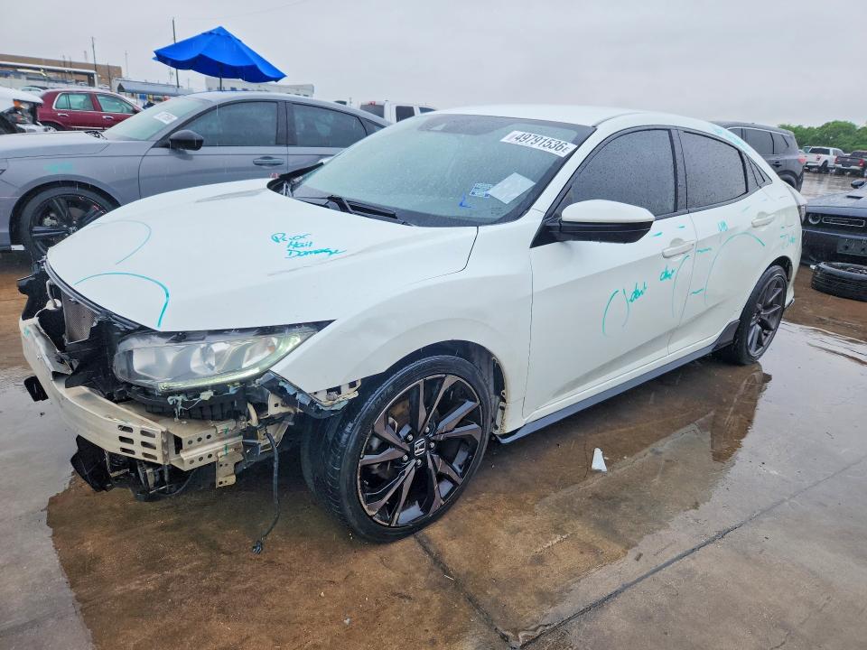2019 Honda VIN SHHFK7H42KU214785 COPART salvage auction — FRONT END, Salvage Title, sold $2,350 on 2026-07-23 (photo 1)