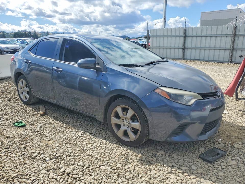 2016 Toyota Corolla VIN 5YFBURHE9GP557099 COPART salvage auction — VANDALISM, Salvage Title, sold $525 on 2026-07-14 (photo 4)