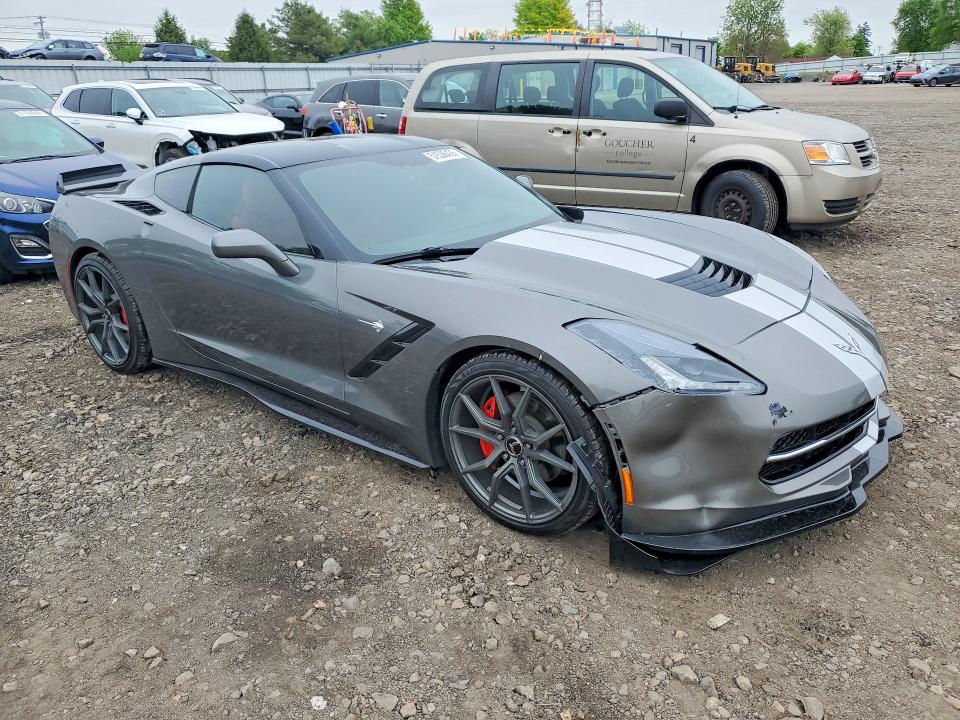 2016 Chevrolet Corvette VIN 1G1YA2D74G5110025 COPART salvage auction — FRONT END, Md - Cert Of Salvage < 75% Damage, sold $14,000 on 2026-07-27 (photo 4)