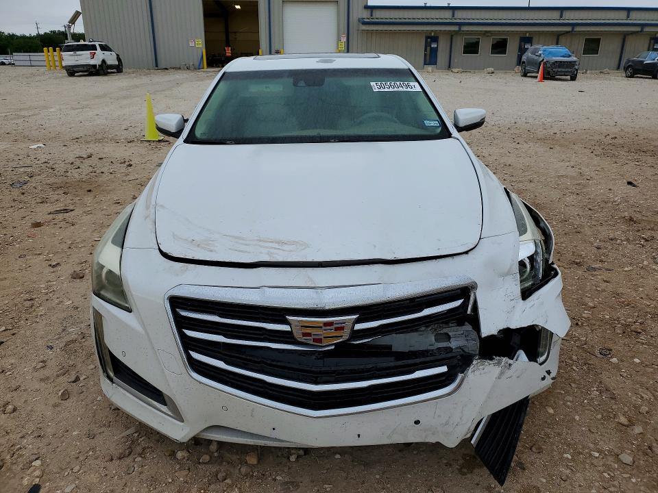 2016 Cadillac Cts VIN 1G6AT5SX7G0109474 COPART salvage auction — FRONT END, Tx - Salvage Vehicle Title, sold $650 on 2026-07-02 (photo 5)