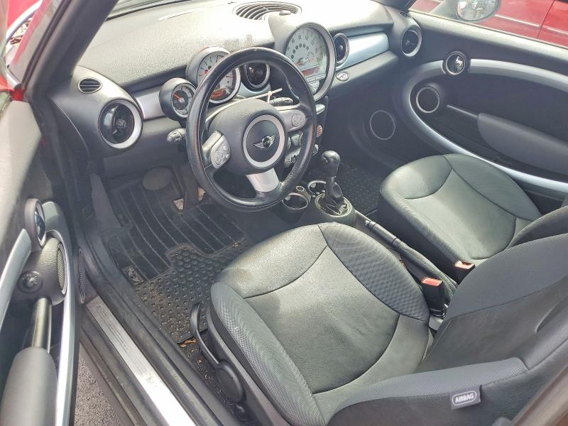 2010 Mini Cooper VIN WMWMR3C51ATU97895 COPART salvage auction — REAR END, Or - Salvage Title Certificate, sold $1,350 on 2026-07-08 (photo 8)