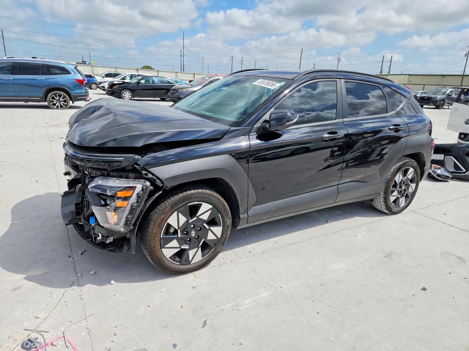 2025 Hyundai Kona VIN KM8HB3AB6SU312281 COPART salvage auction — FRONT END, Tx - Certificate Of Title, sold $200 on 2026-07-21 (photo 1)