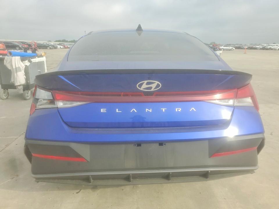 2026 Hyundai Elantra VIN KMHLM4DG4TU156227 COPART salvage auction — FRONT END, Tx - Salvage Vehicle Title, sold $4,650 on 2026-07-02 (photo 6)