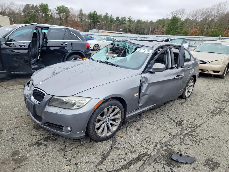2011 BMW 3 series VIN WBAPK7C56BA820635 COPART salvage auction — ALL OVER, RI - SALVAGE CERTIFICATE OF TITLE (P), sold $125 on 2026-07-23 (photo 1)