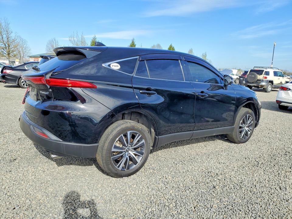 2021 Toyota Venza VIN JTEAAAAH4MJ076232 COPART salvage auction — REAR END, Or - Salvage Title Certificate, sold $7,400 on 2026-08-25 (photo 3)