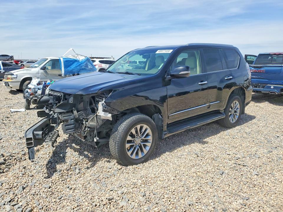 2014 Lexus Gx VIN JTJJM7FX9E5067337 COPART salvage auction — FRONT END, Tx - Salvage Vehicle Title, sold $9,200 on 2026-07-02 (photo 1)