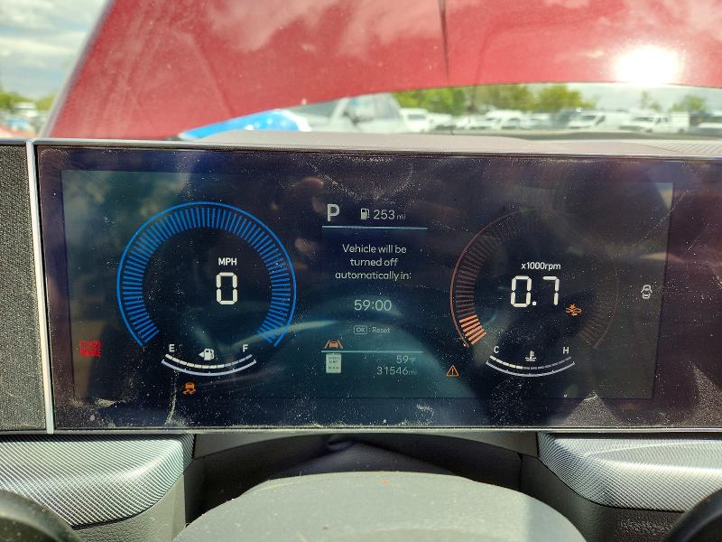 2024 Hyundai Sonata VIN KMHL64JAXRA397312 COPART salvage auction — SIDE, Md - Cert Of Salvage > 75% Damage, sold $5,300 on 2026-07-07 (photo 9)