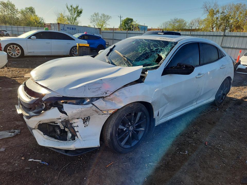 2020 Honda Civic VIN SHHFK7H62LU204437 COPART salvage auction — FRONT END, ID - SALVAGE CERTIFICATE OF TITLE, sold $2,450 on 2026-07-31 (photo 1)