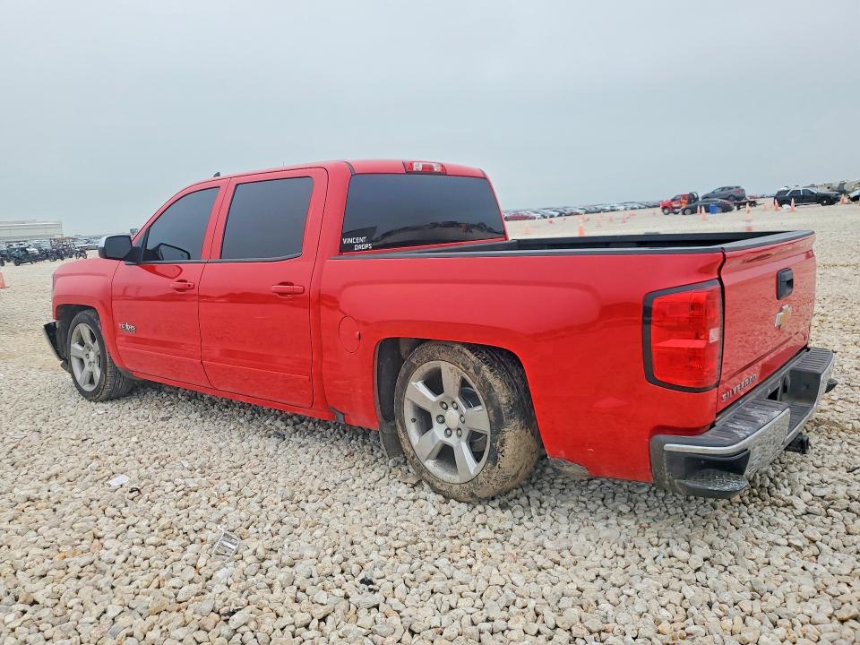 2018 Chevrolet Silverado VIN 3GCPCREC0JG616016 COPART salvage auction — UNDERCARRIAGE, Tx - Salvage Vehicle Title, sold $7,900 on 2026-07-02 (photo 2)