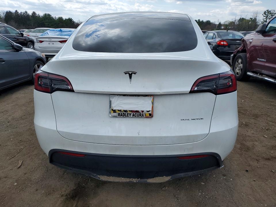 2023 Tesla VIN 7SAYGDEE3PA051854 COPART salvage auction — FRONT END, MD - CERT OF SALVAGE > 75% DAMAGE, sold $6,900 on 2026-07-27 (photo 6)