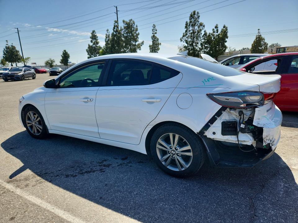2017 Hyundai Elantra VIN 5NPD84LF2HH066596 COPART salvage auction — ALL OVER, Ca - Salvage Certificate, sold $2,800 on 2026-07-02 (photo 2)