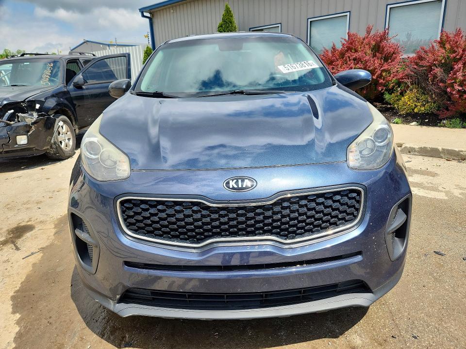2017 Kia Sportage VIN KNDPM3AC7H7177094 COPART salvage auction — SIDE, Ky - Bill Of Sale/Part Only/No Titl, sold $1,850 on 2026-07-02 (photo 5)