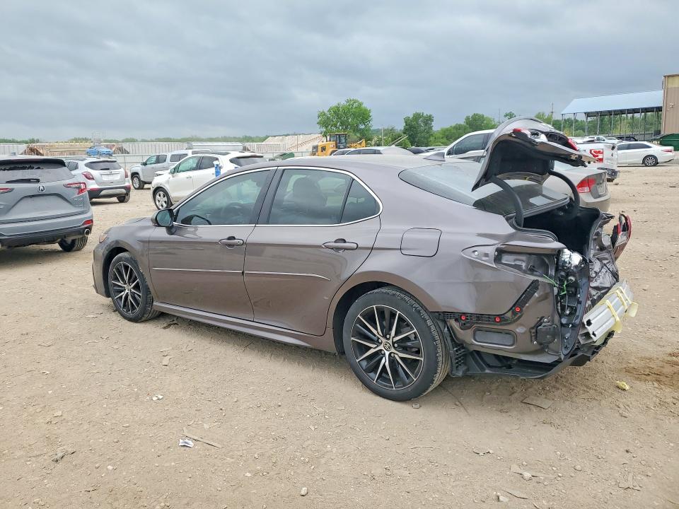 2024 Toyota Camry VIN 4T1T11AK5RU906033 COPART salvage auction — REAR END, Ks - Cert Of Title-Salvage, sold $10,700 on 2026-07-02 (photo 2)