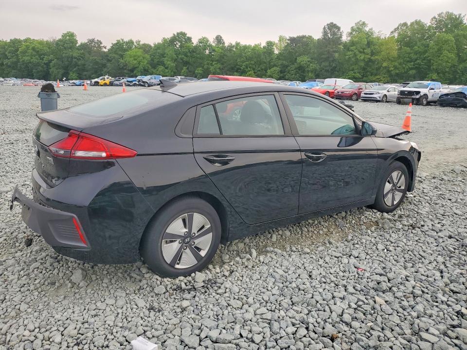 2022 Hyundai Ioniq VIN KMHC65LC7NU270787 COPART salvage auction — FRONT END, Nc - Salvage Certificate Of Title, sold $125 on 2026-07-22 (photo 3)