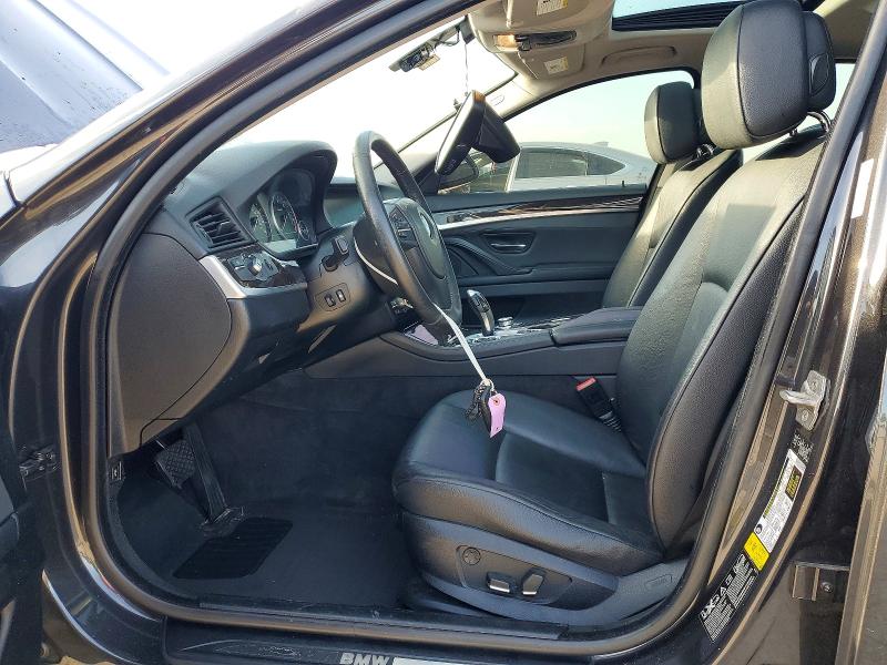 2012 BMW 5er VIN WBAXH5C5XCDW11689 COPART salvage auction — SIDE, Tx - Salvage Vehicle Title, sold $225 on 2026-07-21 (photo 7)