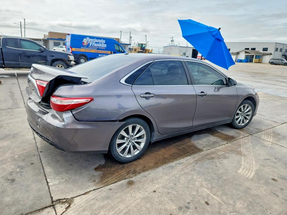 2017 Toyota Camry VIN 4T1BF1FK9HU690661 COPART salvage auction — REAR END, Salvage Title, sold $7,200 on 2026-07-09 (photo 3)