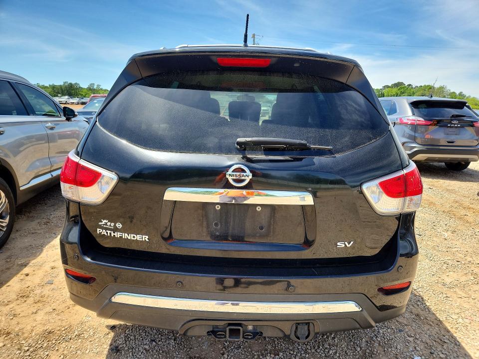 2014 Nissan Pathfinder VIN 5N1AR2MN6EC687465 COPART salvage auction — NORMAL WEAR, AL - CERTIFICATE OF TITLE, sold $400 on 2026-07-02 (photo 6)