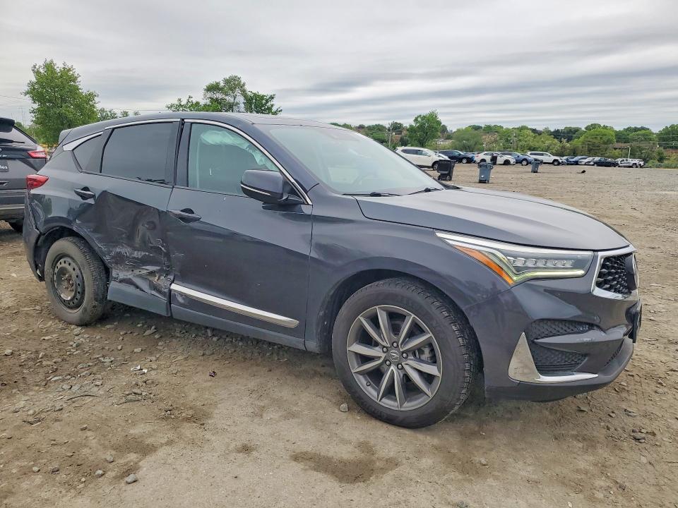 2020 Acura Rdx VIN 5J8TC2H51LL018317 COPART salvage auction — SIDE, MD - CERT OF SALVAGE > 75% DAMAGE, sold $200 on 2026-07-09 (photo 4)
