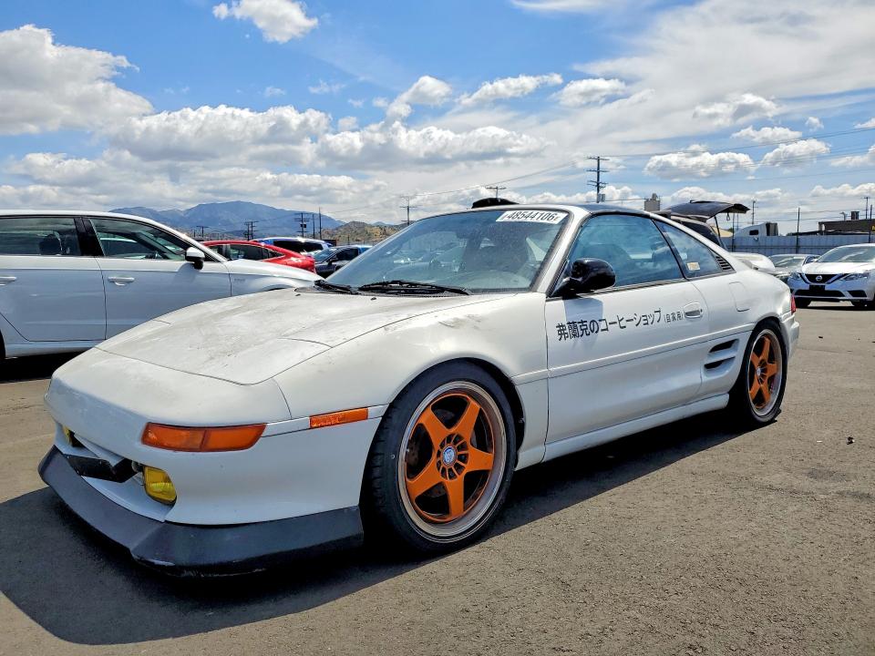 1993 Toyota Mr2 VIN JT2SW22N1P0075952 — COPART salvage auction photo