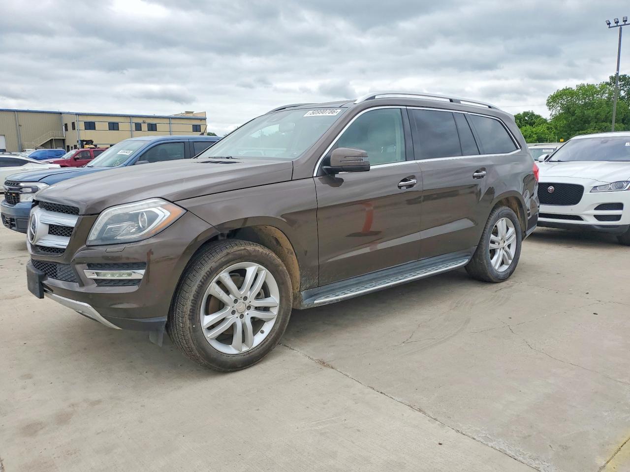 2015 Mercedes-Benz GL-klasse VIN 4JGDF2EE2FA558690 — COPART salvage auction photo