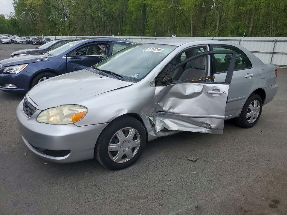 2007 Toyota Corolla VIN JTDBR32E070110551 COPART salvage auction — SIDE, Nj - Cert Of Title-Salvage, sold $1,250 on 2026-07-28 (photo 1)