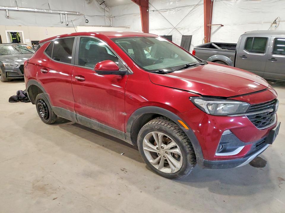 2021 Buick Encore VIN KL4MMCSL7MB110692 COPART salvage auction — SIDE, Vt - Cert Of Title-Salvage Vehicle, sold $2,850 on 2026-07-13 (photo 4)
