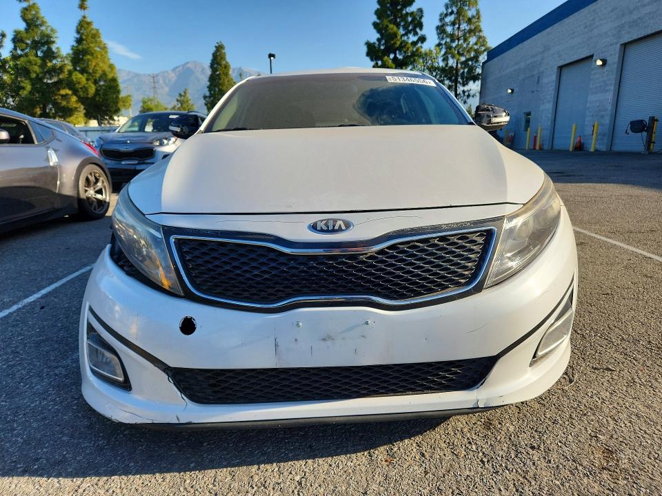2015 Kia Optima VIN KNAGM4A74F5644650 COPART salvage auction — ALL OVER, CA - SALVAGE CERTIFICATE, sold $675 on 2026-07-14 (photo 5)