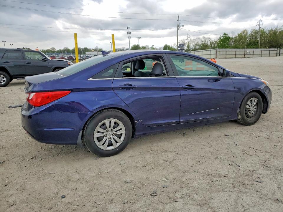 2011 Hyundai Sonata VIN 5NPEB4AC0BH143391 COPART salvage auction — REAR END, IN - CERTIFICATE OF TITLE, sold $650 on 2026-07-02 (photo 3)