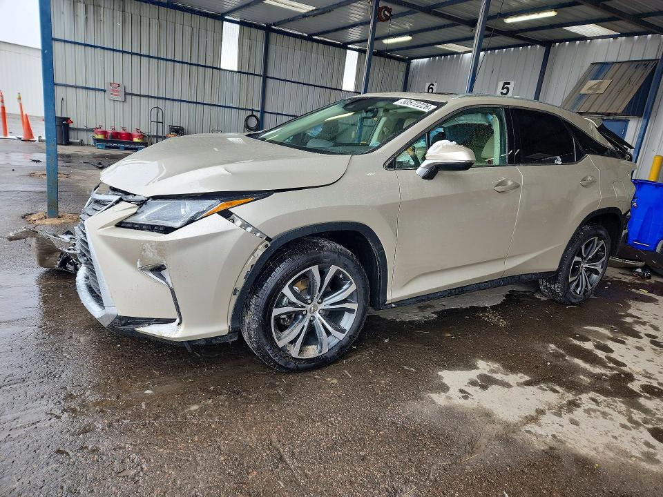 2017 Lexus Rx VIN 2T2ZZMCA0HC058633 COPART salvage auction — REAR END, Co - Public - Salvage Title, sold $5,200 on 2026-07-21 (photo 1)