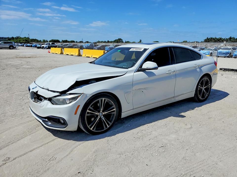 2019 BMW 4er VIN WBA4J1C50KBM18672 COPART salvage auction — FRONT END, Salvage Title, sold $4,750 on 2026-07-20 (photo 1)