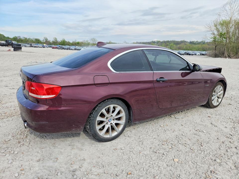 2008 BMW 3er VIN WBAWC73598E065443 COPART salvage auction — FRONT END, IL - SALVAGE CERTIFICATE, sold $1,050 on 2026-07-06 (photo 3)