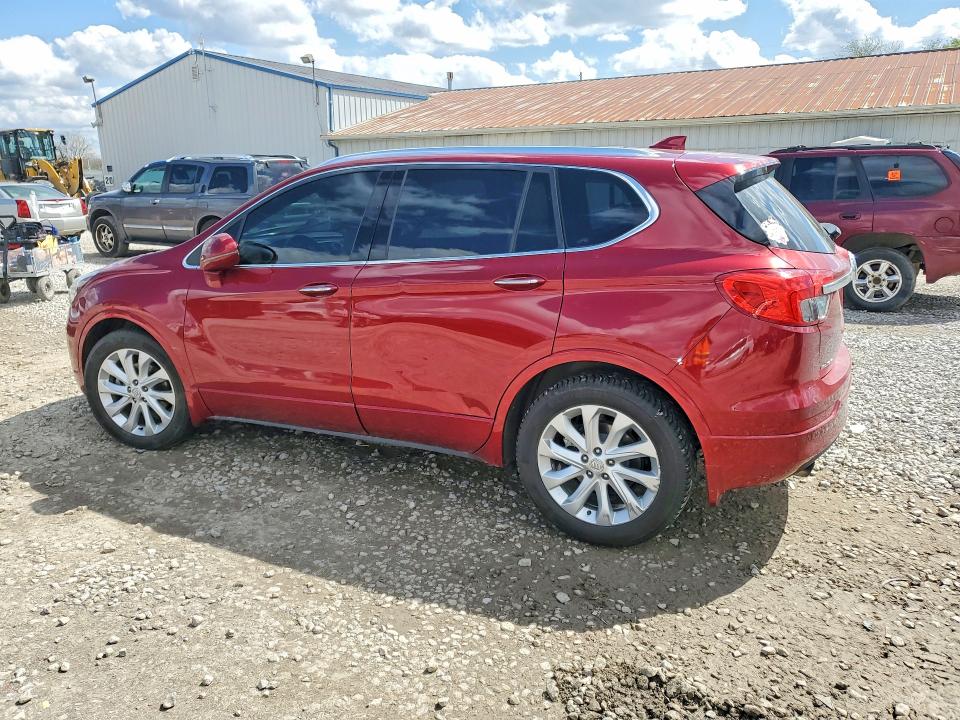 2018 Buick Envision VIN LRBFX3SX6JD027519 COPART salvage auction — WATER/FLOOD, Oh - Cert Of Title-Salvage Flood, sold $175 on 2026-07-31 (photo 2)