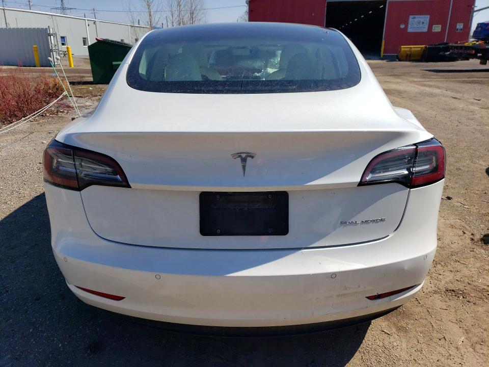 2020 Tesla VIN 5YJ3E1EB3LF789281 COPART salvage auction — FRONT END, Salvage Title, sold $1,200 on 2026-07-28 (photo 6)