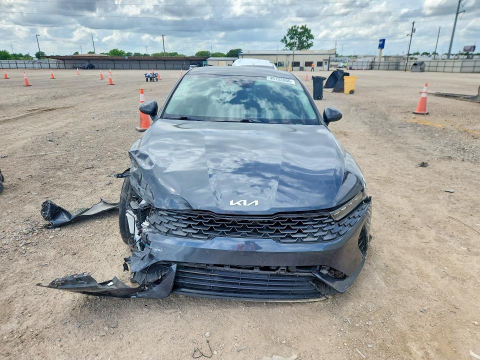 2022 Kia K5 VIN 5XXG14J27NG134674 COPART salvage auction — FRONT END, TX - SALVAGE VEHICLE TITLE, sold $2,600 on 2026-07-08 (photo 5)