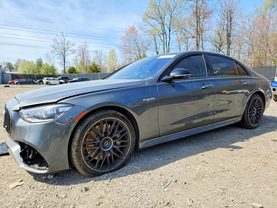 2025 Mercedes-benz S-klasse VIN W1K6G8CBXSA313321 — COPART salvage auction photo