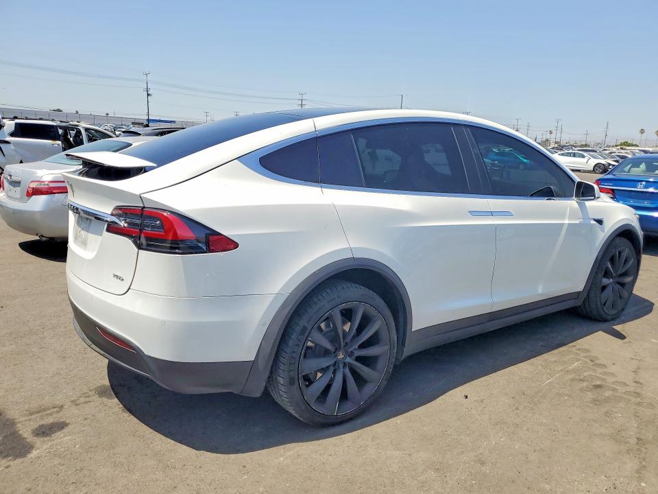 2017 Tesla Model x VIN 5YJXCDE28HF066767 COPART salvage auction — SIDE, Ca - Salvage Certificate, sold $7,000 on 2026-07-08 (photo 3)