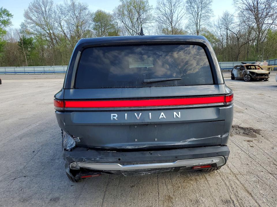2025 Rivian R1s VIN 7PDSGBBA5SN051899 COPART salvage auction — FRONT END, Pa - Certificate Of Salvage, sold $17,200 on 2026-07-02 (photo 6)